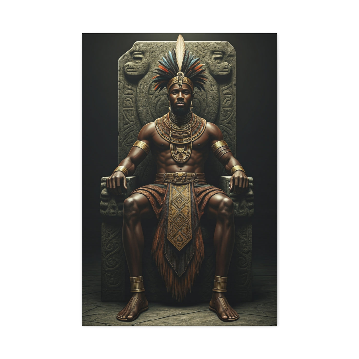 Throne of the Tribal King Wall Art & Canvas Prints