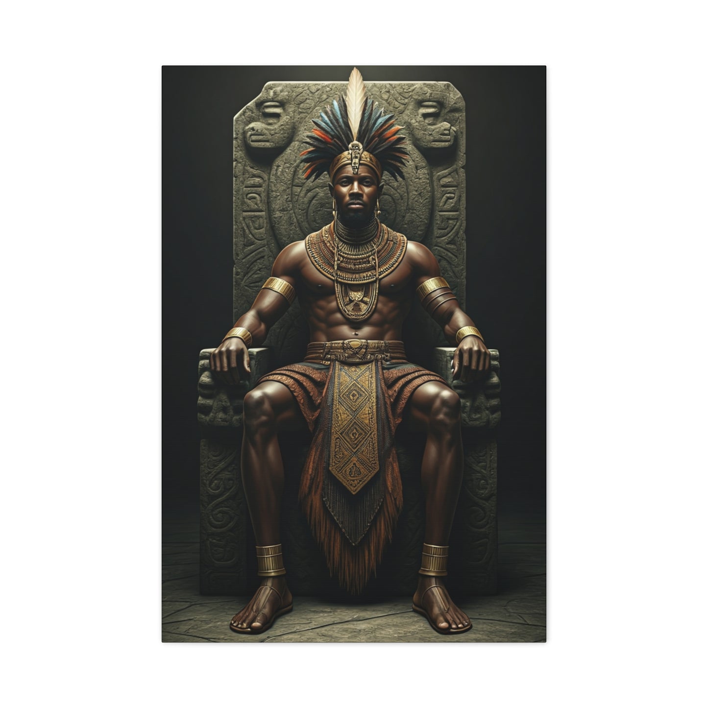 Throne of the Tribal King Wall Art & Canvas Prints