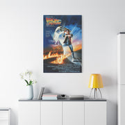 Back to the Future Movie Poster Wall Art & Canvas Print