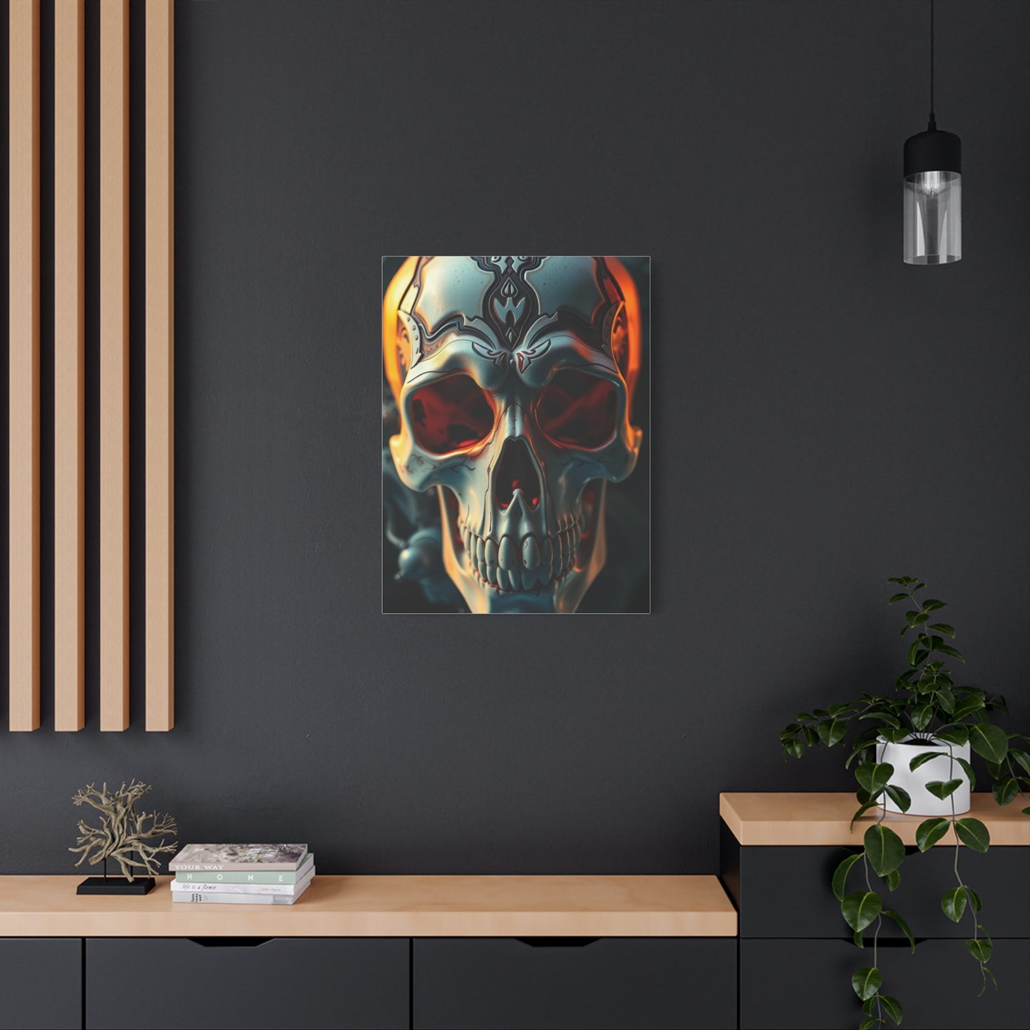 Vision Skulls Art Art Wall Art & Canvas Print