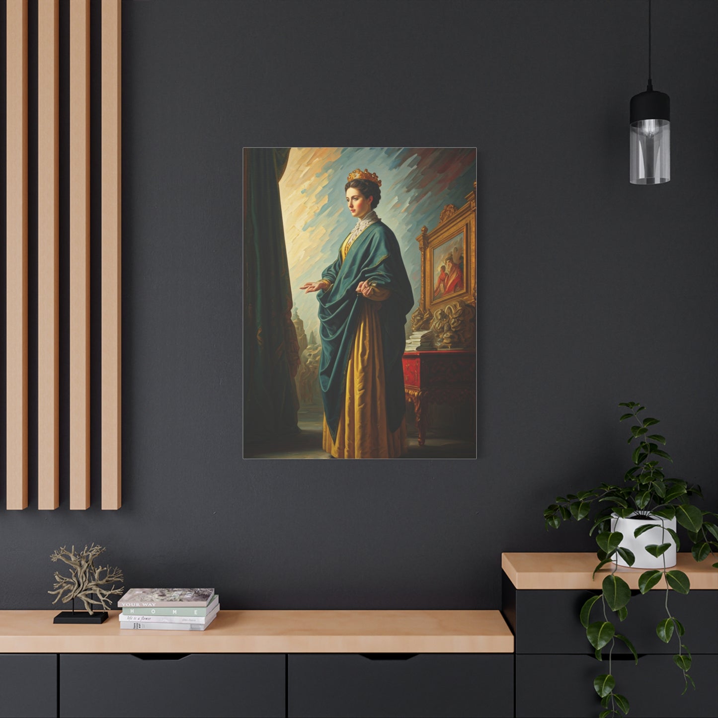 Regal Portrait of a Noblewoman Wall Art & Canvas Prints