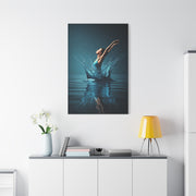 Woman Rising from Water Splash Wall Art & Canvas Prints