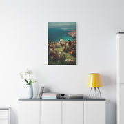 Sermon by the Sea Sacred Teaching Wall Art & Canvas Print