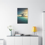 Seaplane Over Tropical Waters Wall Art & Canvas Prints