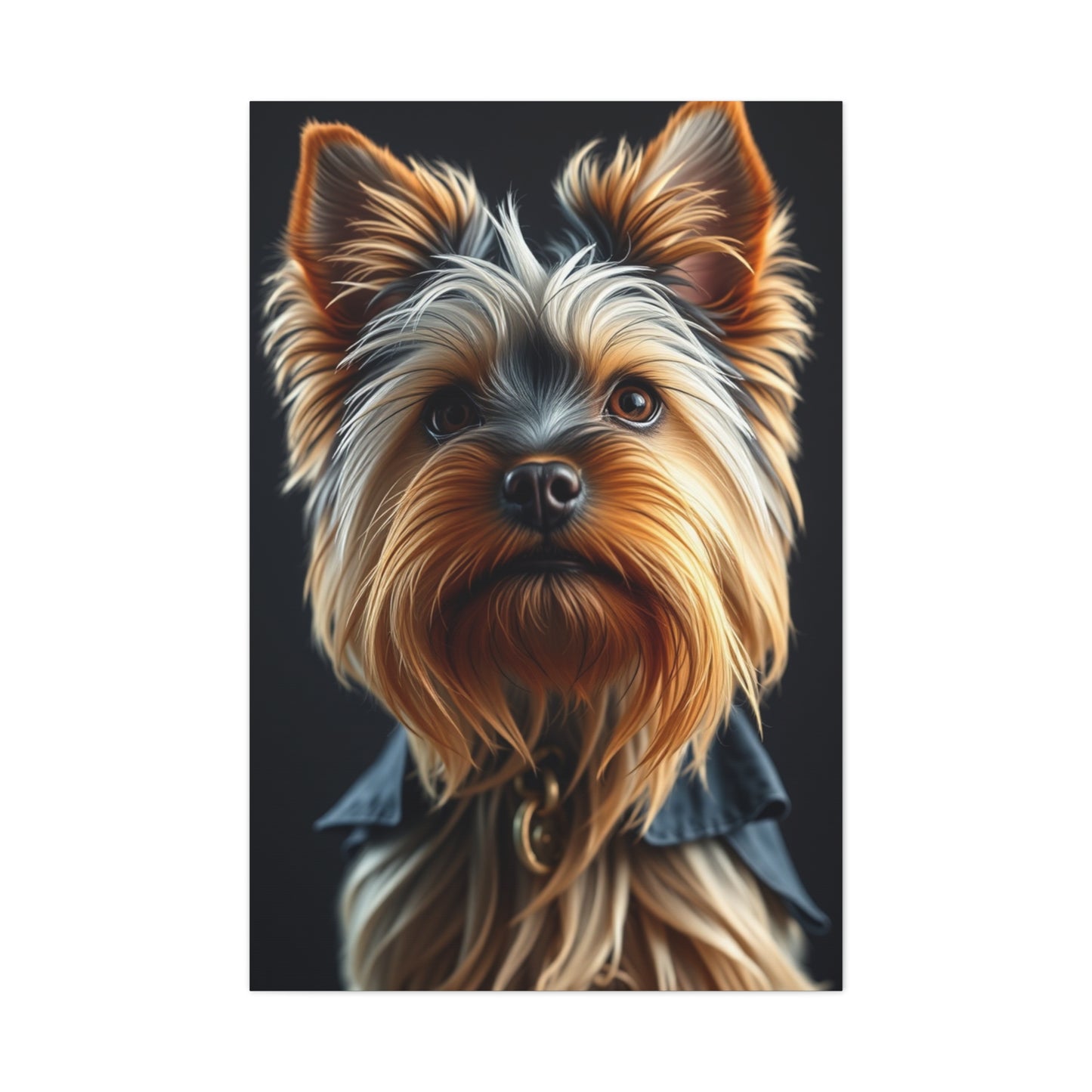 Supreme Yorkshire Terrier Art Beautiful Collection Wall Art & Canvas Print