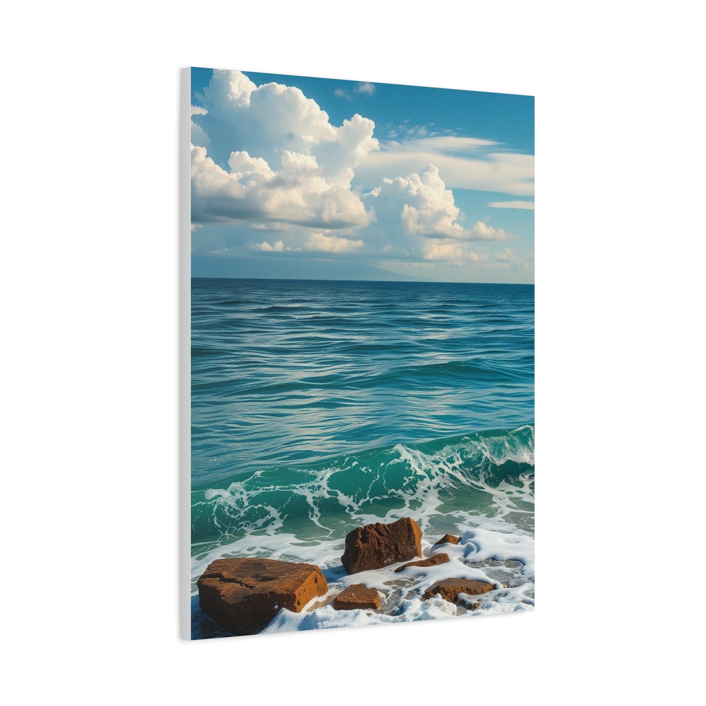 Azure Horizon Elegance Wall Art & Canvas Print