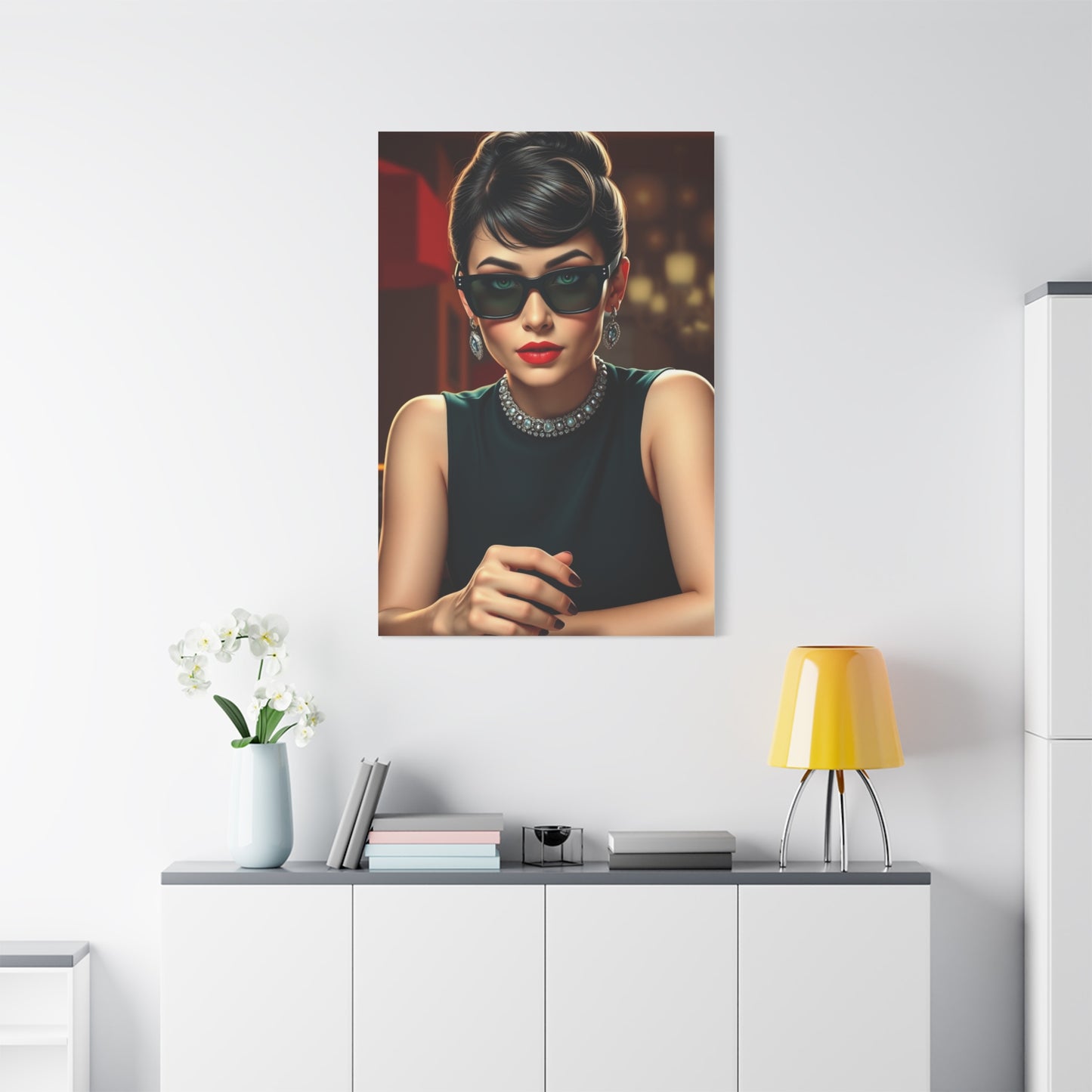 Supreme Collection Breakfast At Tiffany’s Characters Art Wall Art & Canvas Print