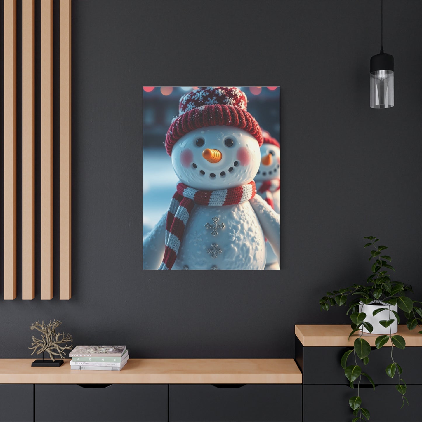 Glacial Silhouettes Masterpiece wall art & canvas print