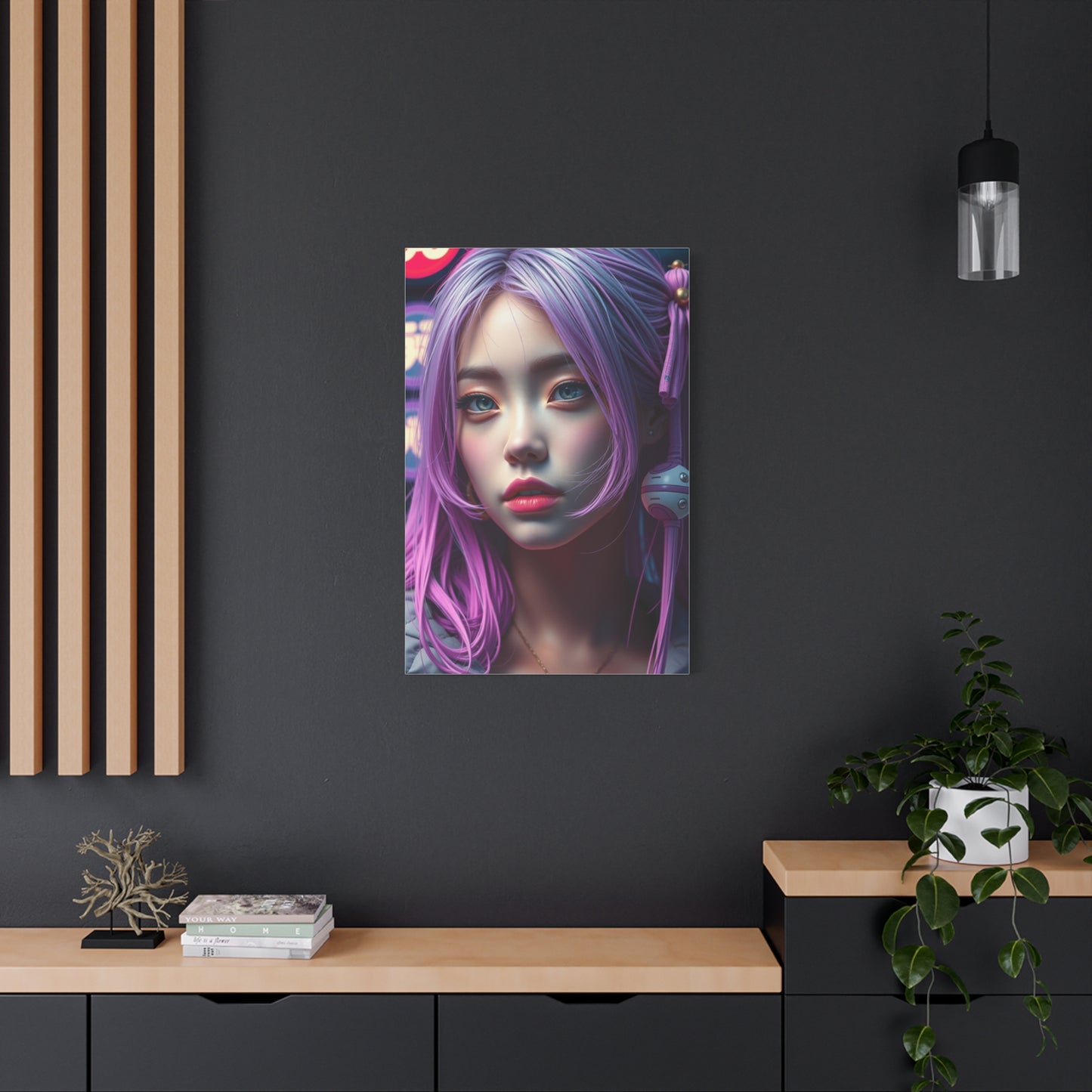 Warakami Vaporwave Art Supreme Canvas Wall Art & Canvas Print