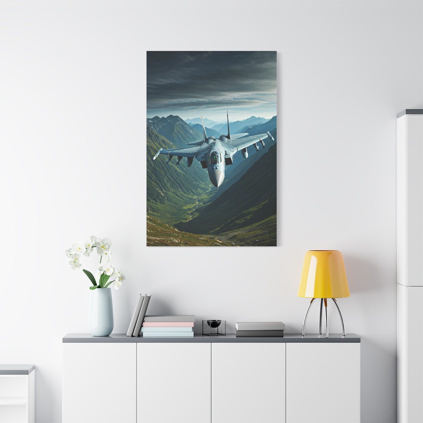 Mountain Valley Jet Patrol Wall Art & Canvas Prints