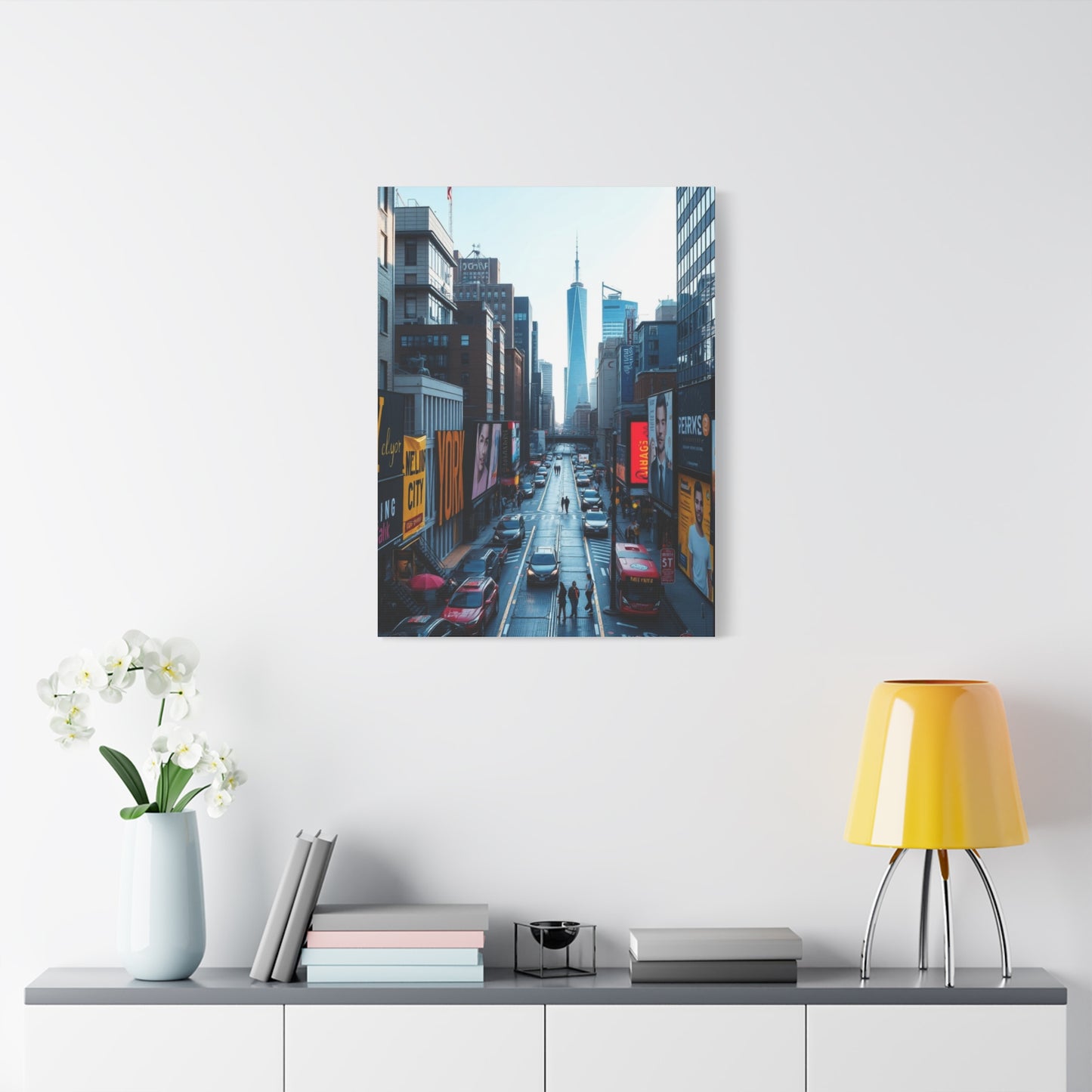 Gothams Stroll Reverie Wall Art & Canvas Print