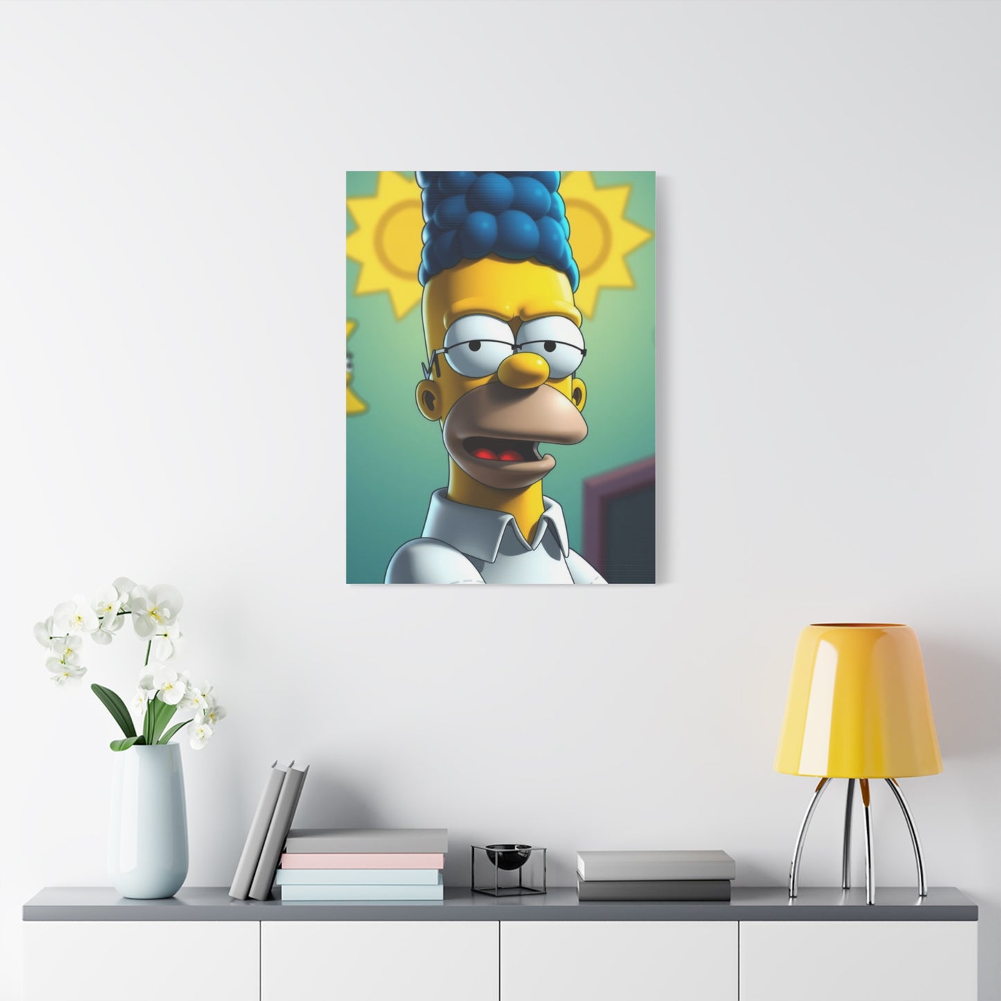 Supreme The Simpsons Art Beautiful Collection Wall Art & Canvas Print