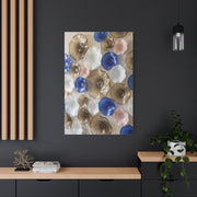 Glass Floral Mosaic Arrangement Wall Art & Canvas Print