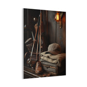 Hickory Golf Locker Room Still Life Wall Art & Canvas Print