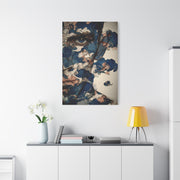 Ink Cloud Portrait Abstract Wall Art & Canvas Print