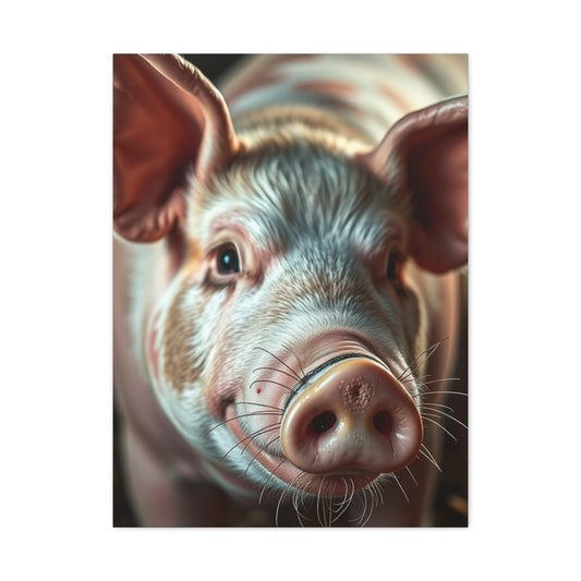 Pig Art Canvas Art 3 Wall Art & Canvas Print
