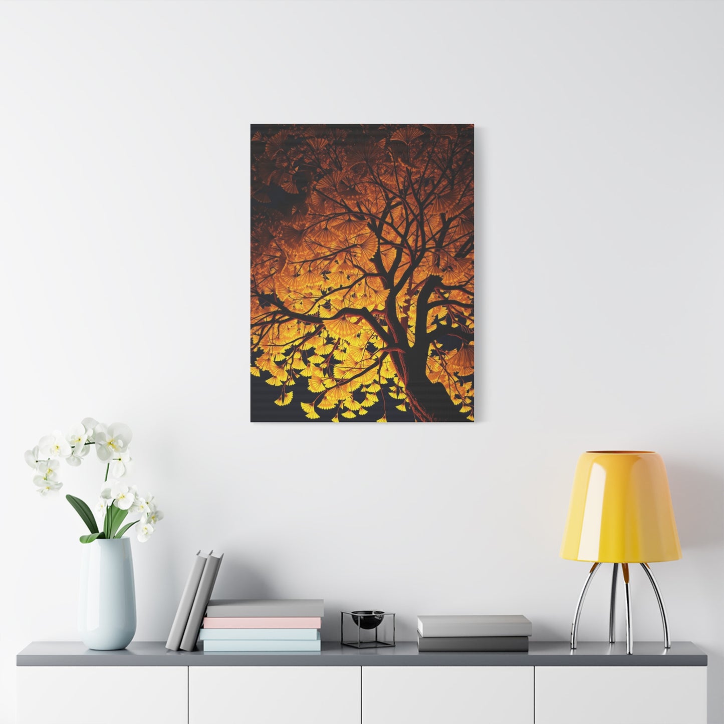 Ginkgo Tree Art Refined Canvas Wall Art & Canvas Print