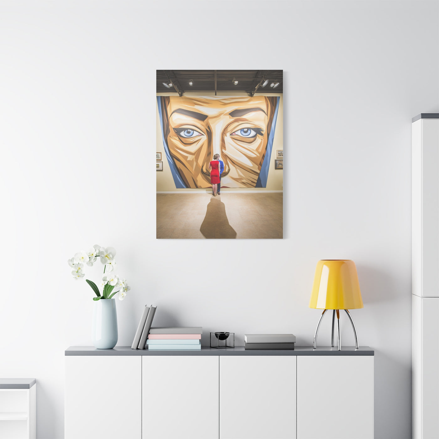 Monumental Contemporary Gallery Portrait Wall Art & Canvas Print