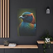 Vibrant Jewel-Toned Bird Portrait Wall Art & Canvas Prints
