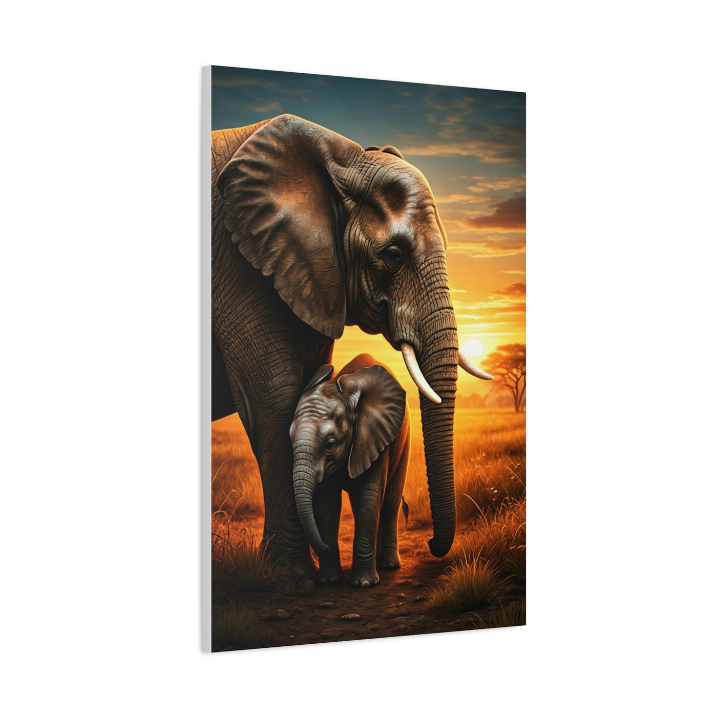 Lightning Storm Over Golden Plains Wall Art & Canvas Prints