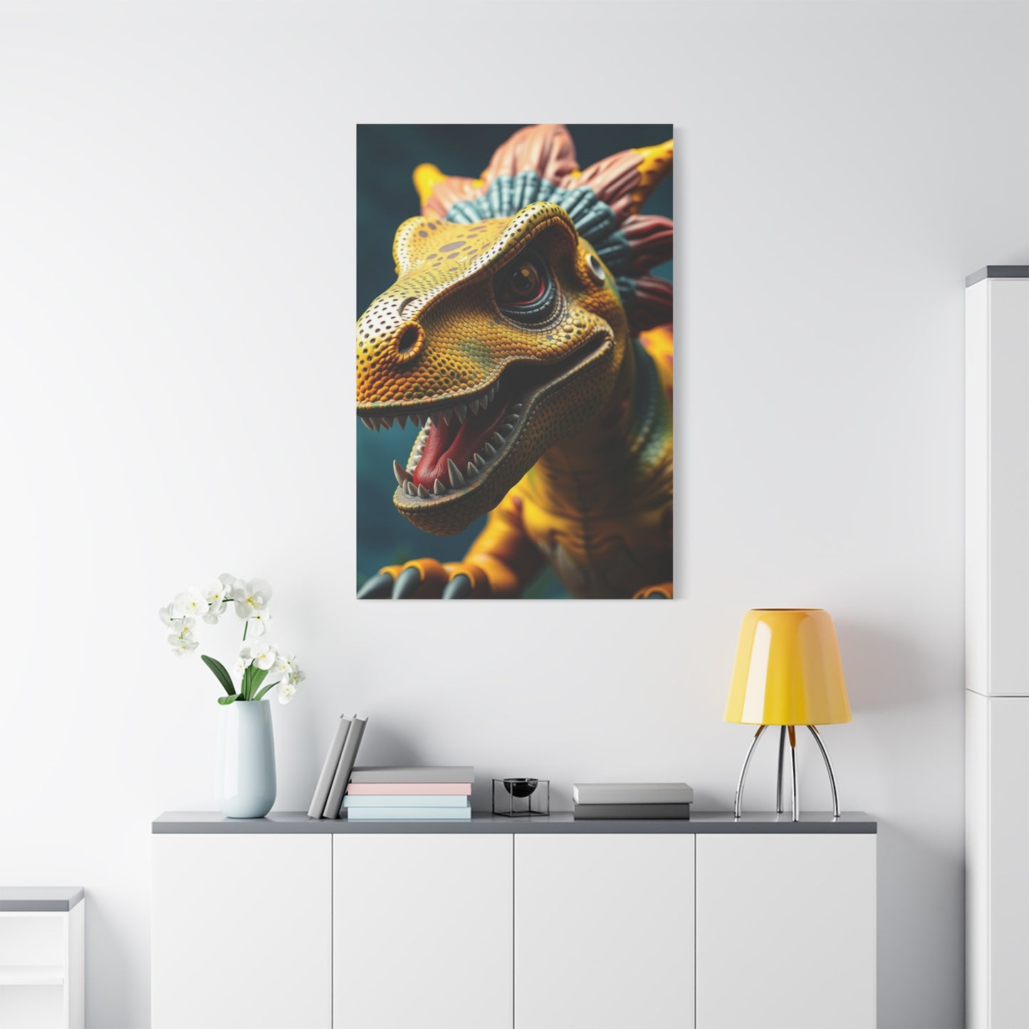 Kid’s Dinosaur Art Supreme Canvas Wall Art & Canvas Print