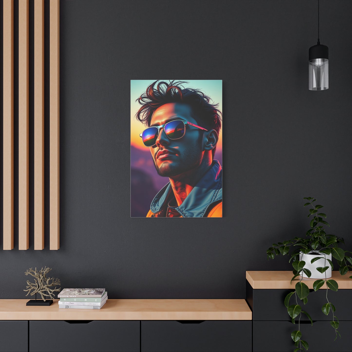 Chic Gentlemans Display Wall Art & Canvas Print