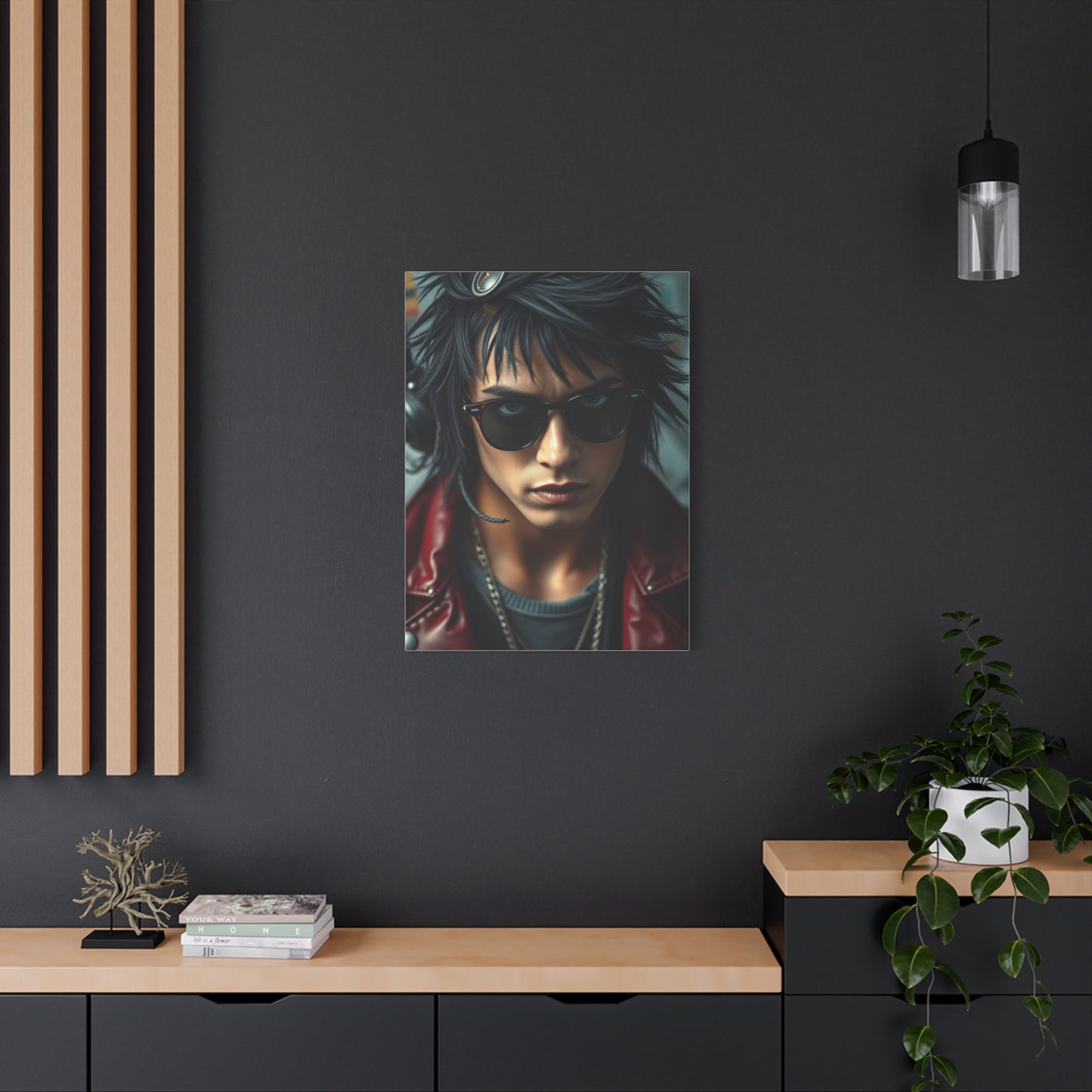 Gritty Grace Canvas Wall Art & Canvas Print