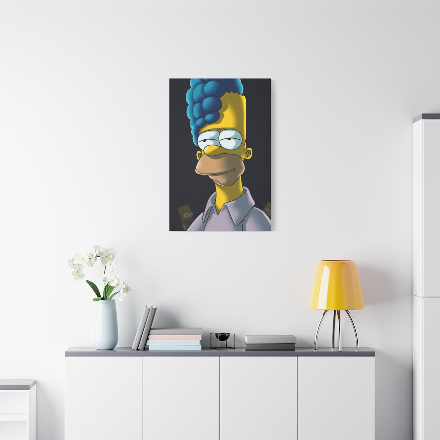 Vision The Simpsons Art Art Wall Art & Canvas Print