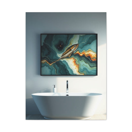 Grandeur Bath Tableau Wall Art & Canvas Print