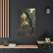 Emerald Art Deco Architectural Wall Art & Canvas Print