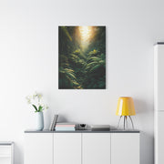 Elephant Mother and Calf at Sunset Wall Art & Canvas Prints