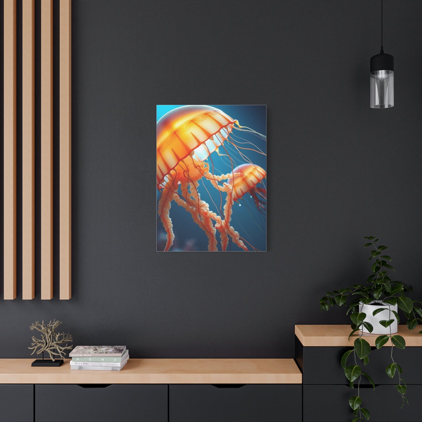 Masterpiece Jellyfish Art Vision Wall Art & Canvas Print