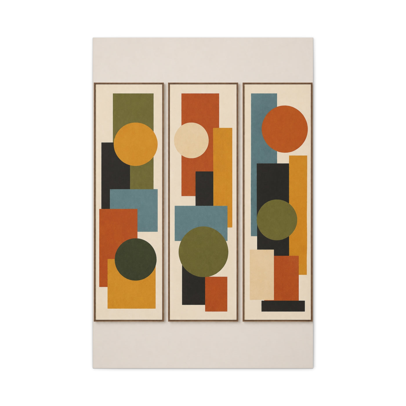 Fiery Burst Abstract Expressionist Wall Art & Canvas Print