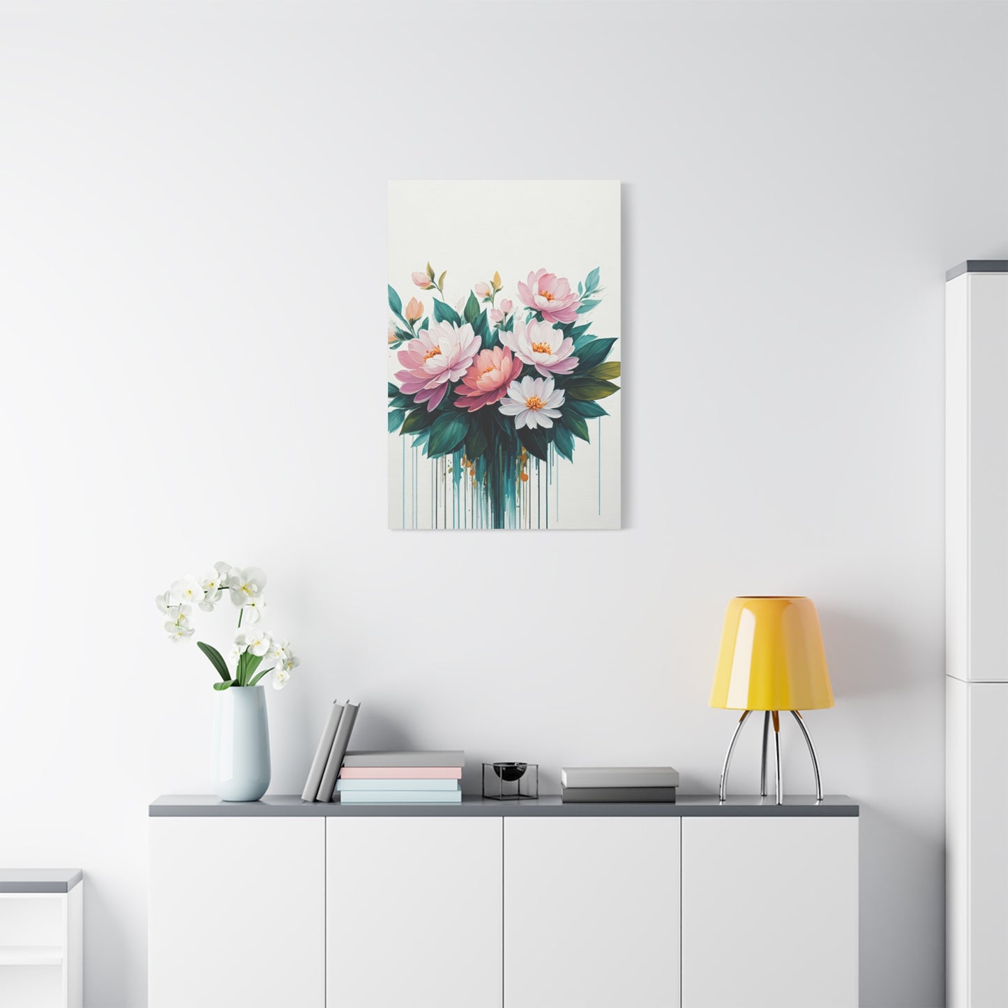 Modern Floral Bouquet Wall Art & Canvas Prints