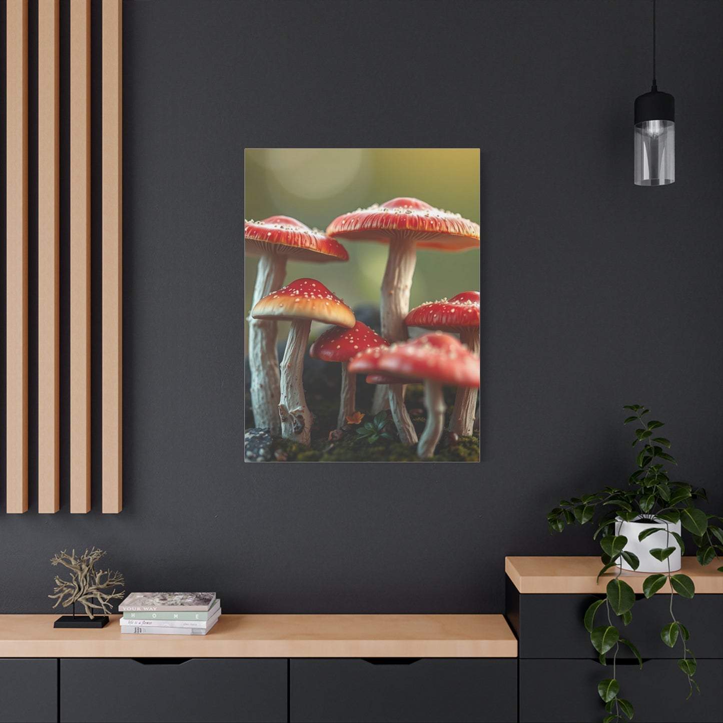 Elite Mushrooms Wall Art Vision Wall Art & Canvas Print