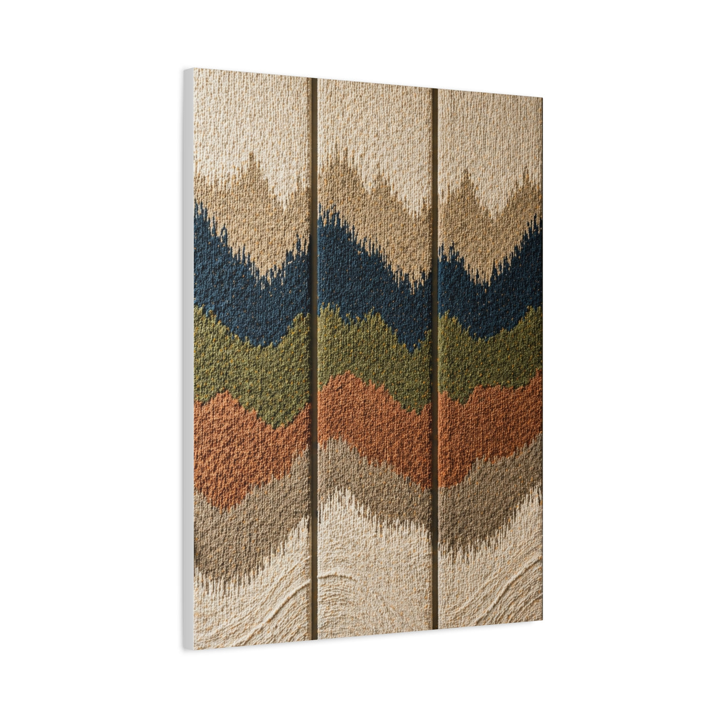 Layered Landscape Acoustic Texture Wall Art & Canvas Print