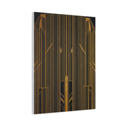 Golden Gate Art Deco Geometry Wall Art & Canvas Prints
