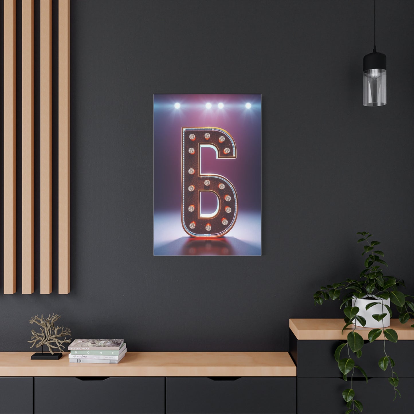 Supreme Alphabet & Letter B Art Collection Wall Art & Canvas Print