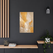 Sunlit Plaster Organic Wall Texture Composition Wall Art & Canvas Print