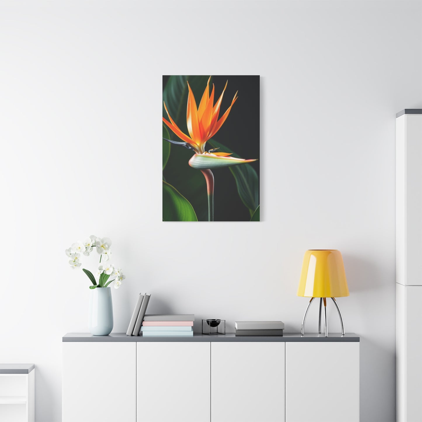 Supreme Bird of Paradise Plant Art Beautiful Collection Wall Art & Canvas Print