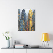Urban Skyline Collage Composition Wall Art & Canvas Print