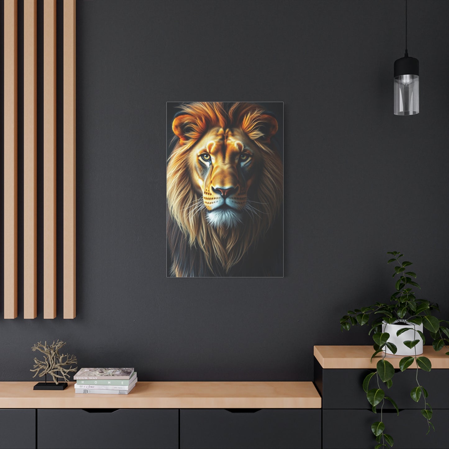 Regal Empress of the Savannah Wall Art & Canvas Print