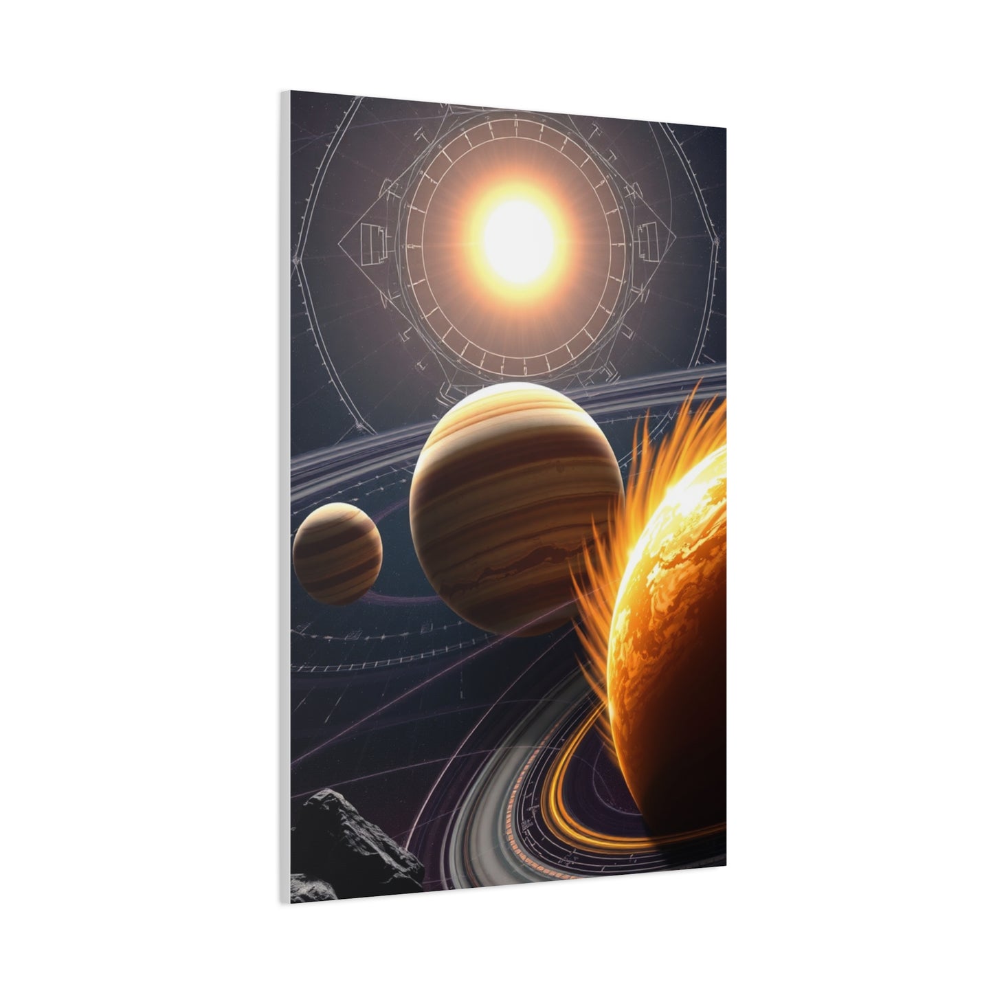Solar System Wall Art Supreme Gallery Wall Art & Canvas Print