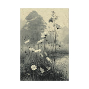 Vintage Wildflower Meadow Botanical Wall Art & Canvas Print