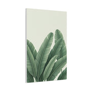 Tropical Banana Leaves Minimal Botanical Wall Art & Canvas Prints