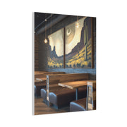 Desert Western Landscape Restaurant Wall Art & Canvas Print