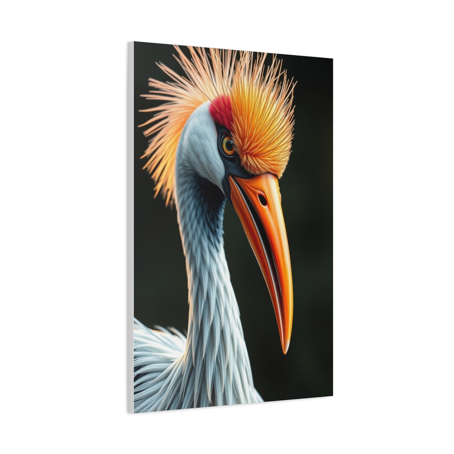 Graceful Aves Portrait Wall Art & Canvas Print