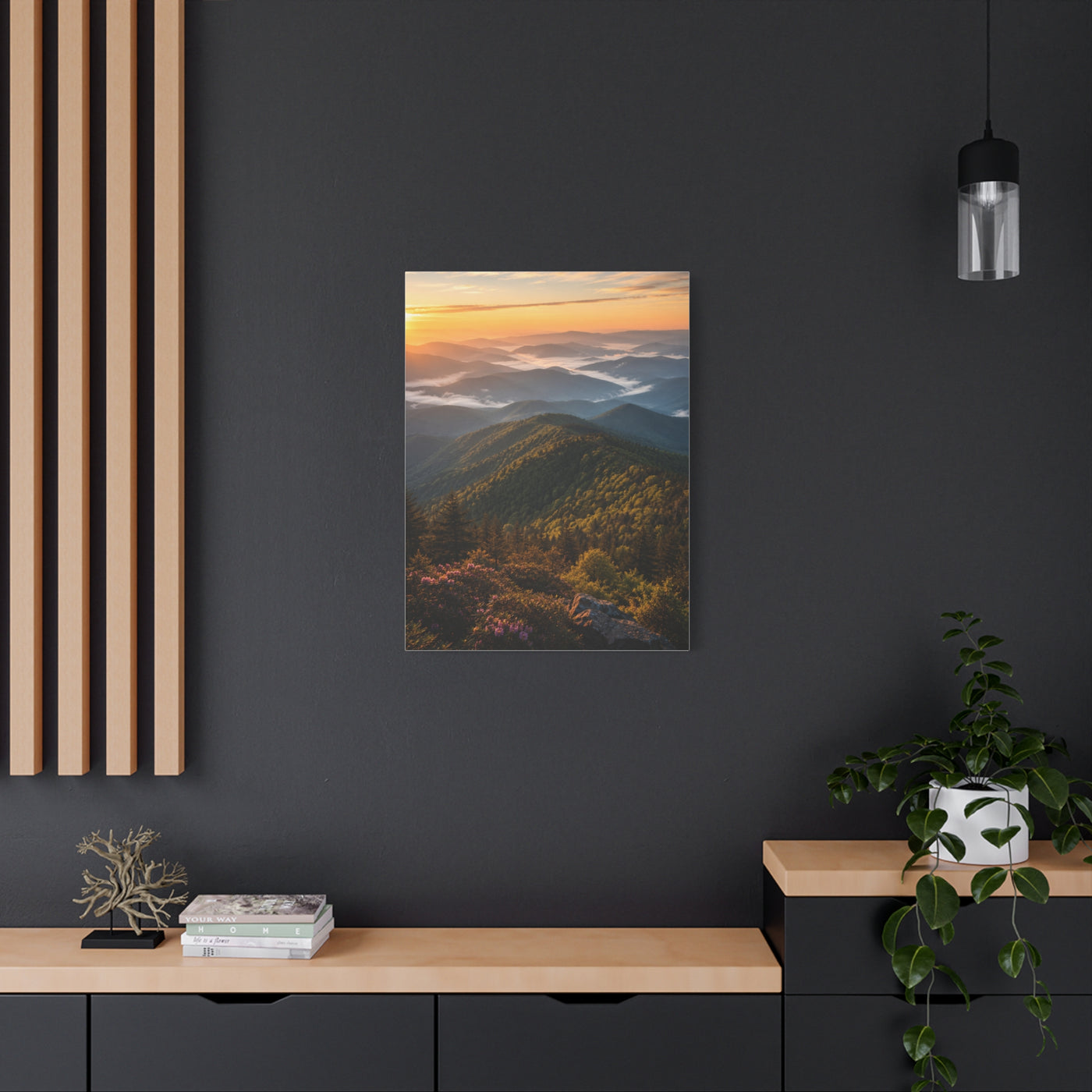 Great Smoky Mountains Sunrise Wall Art & Canvas Print