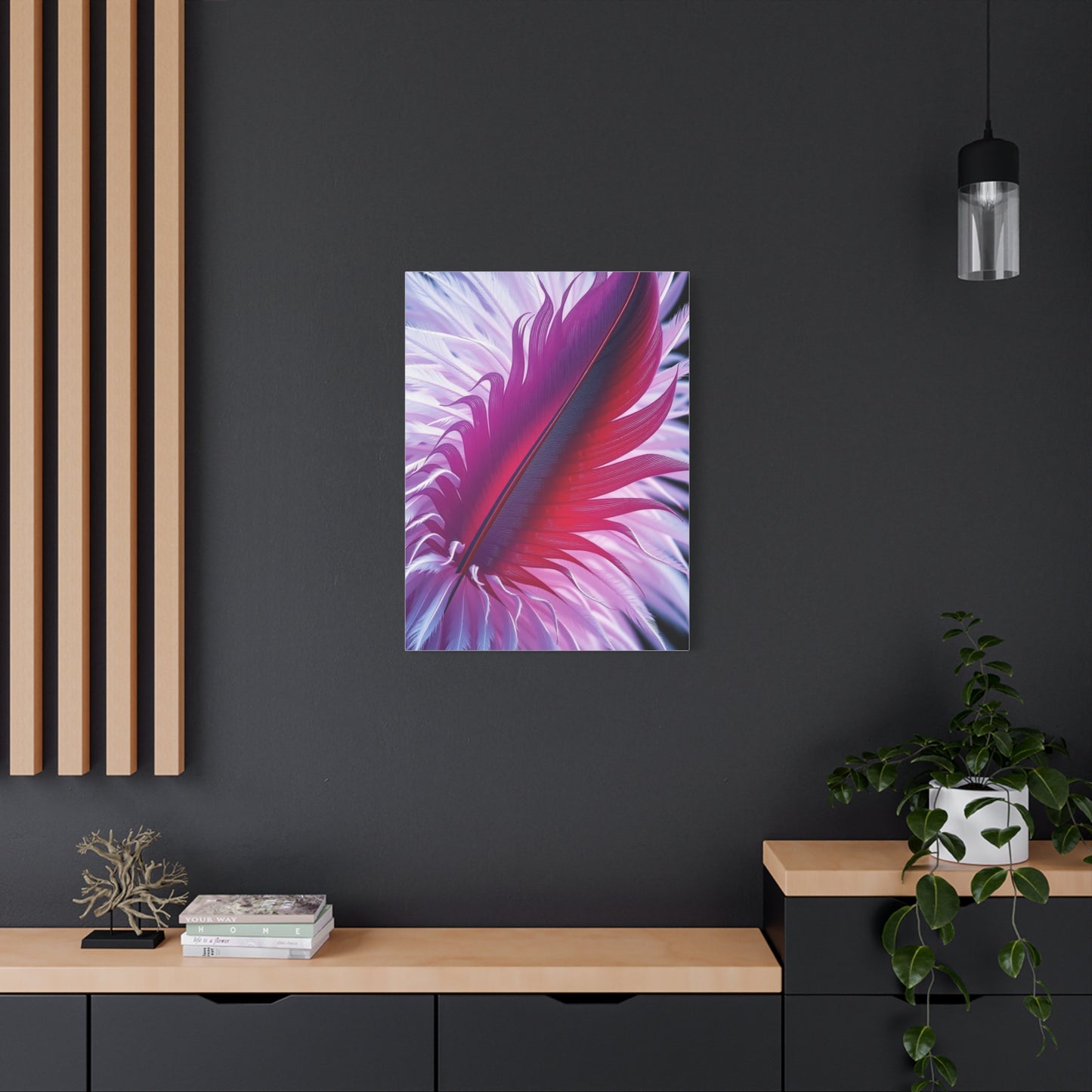 Ethereal Quill Masterpiece Wall Art & Canvas Print