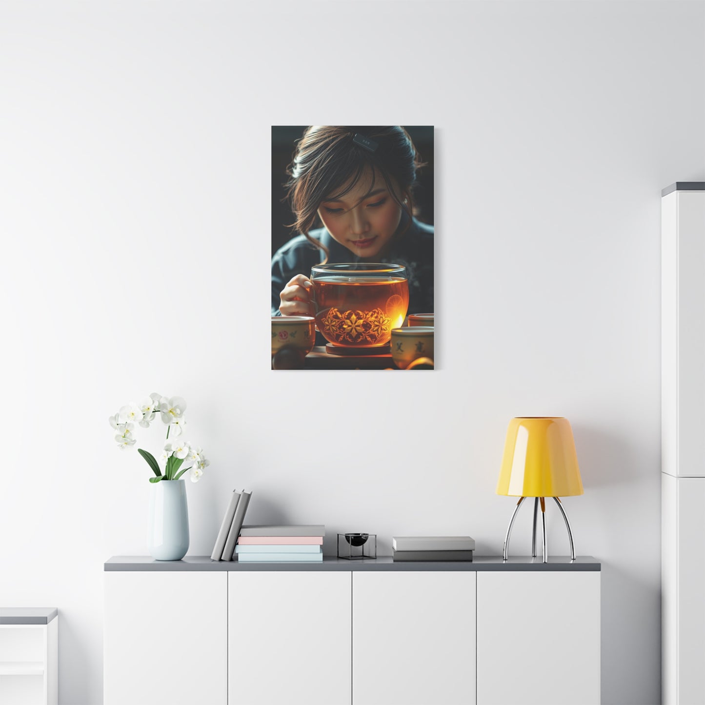 Tea Art Supreme Canvas Wall Art & Canvas Print